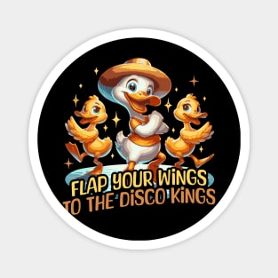 Disco Ducks Magnet